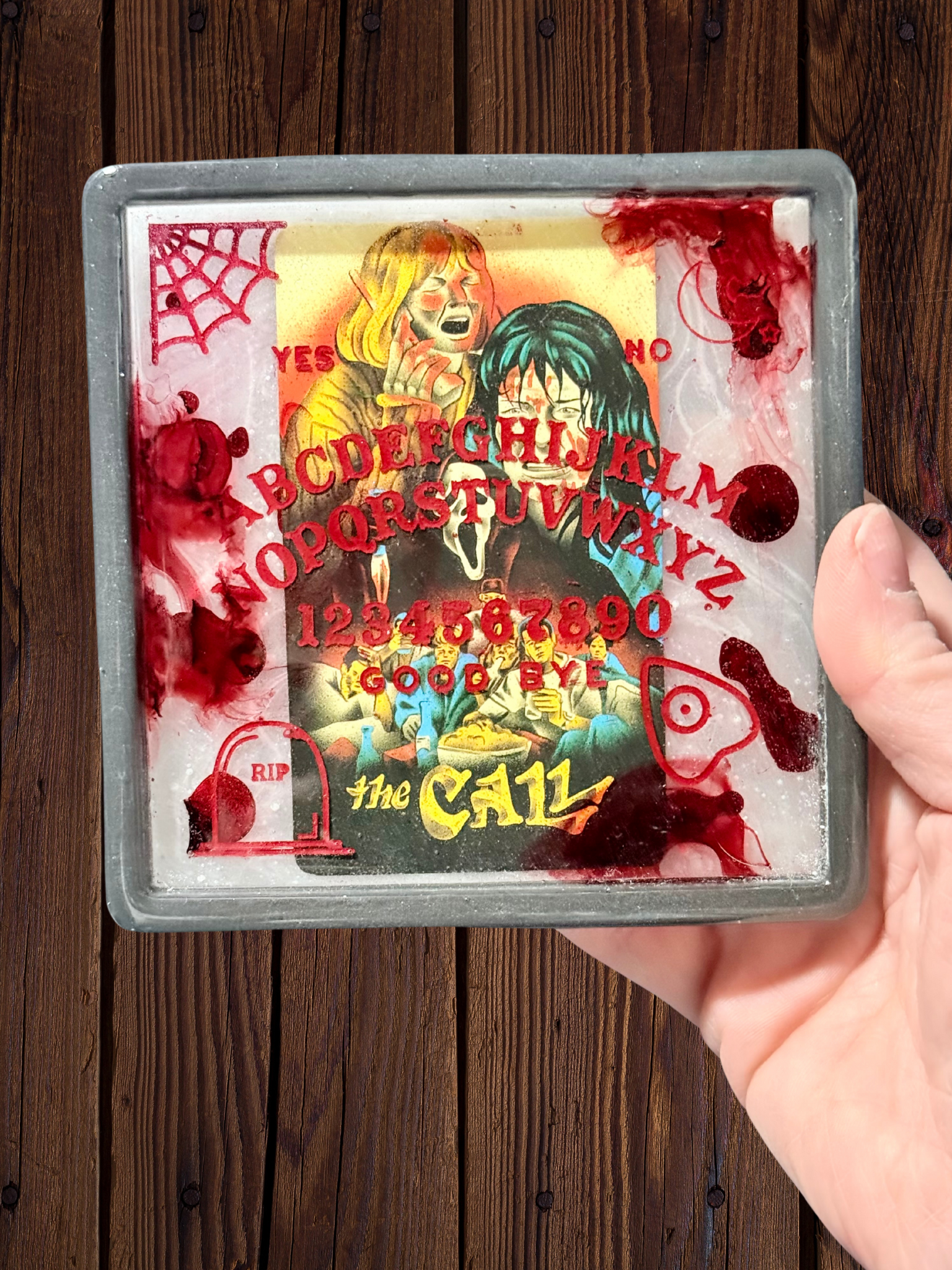 Horror Movie Tarot Card Ouija Trays.