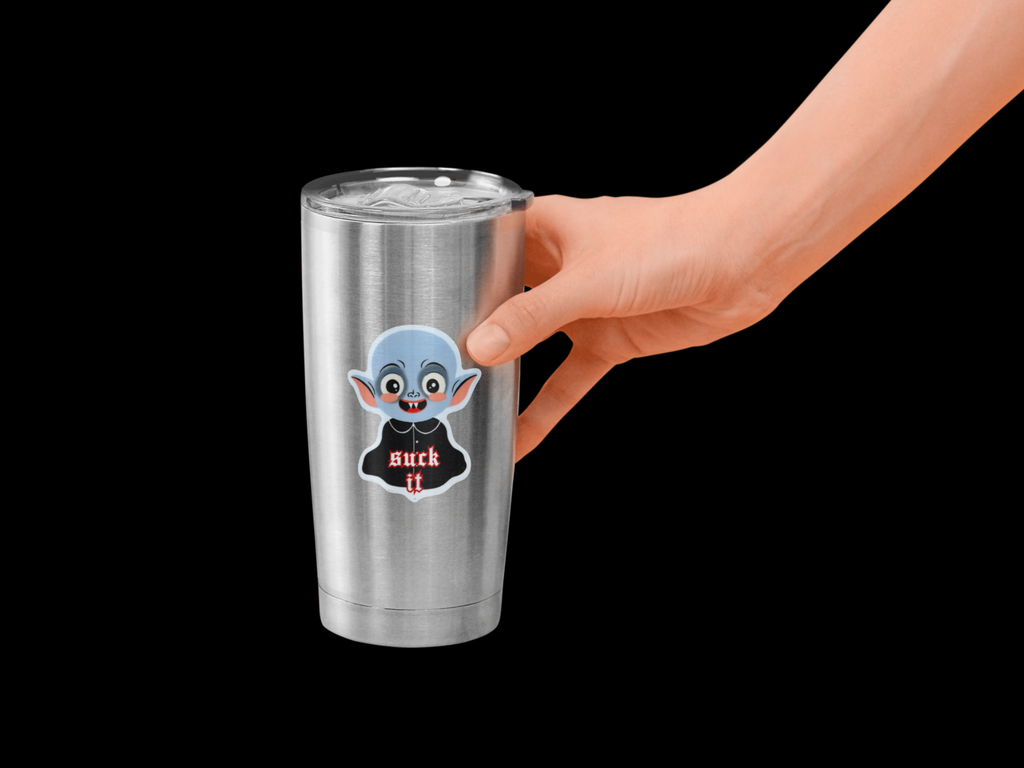 Nosferatu Suck It Sticker - Adorrible