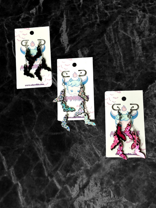 It’s Freaking Bats Hanging Earrings