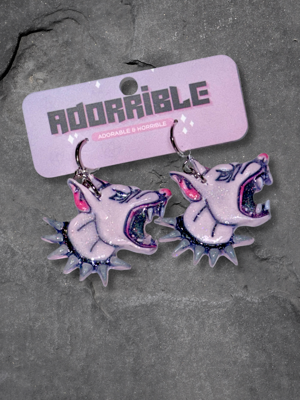 Hell Hound Earrings