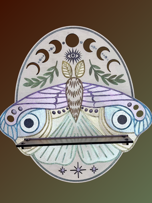Moth Mini Trinket Shelf