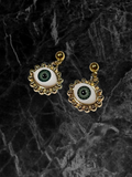 Golden Eyeball Earrings