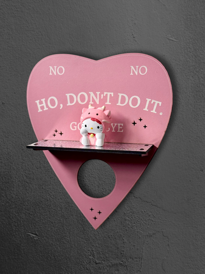 Pink Ouija Planchette Shelf