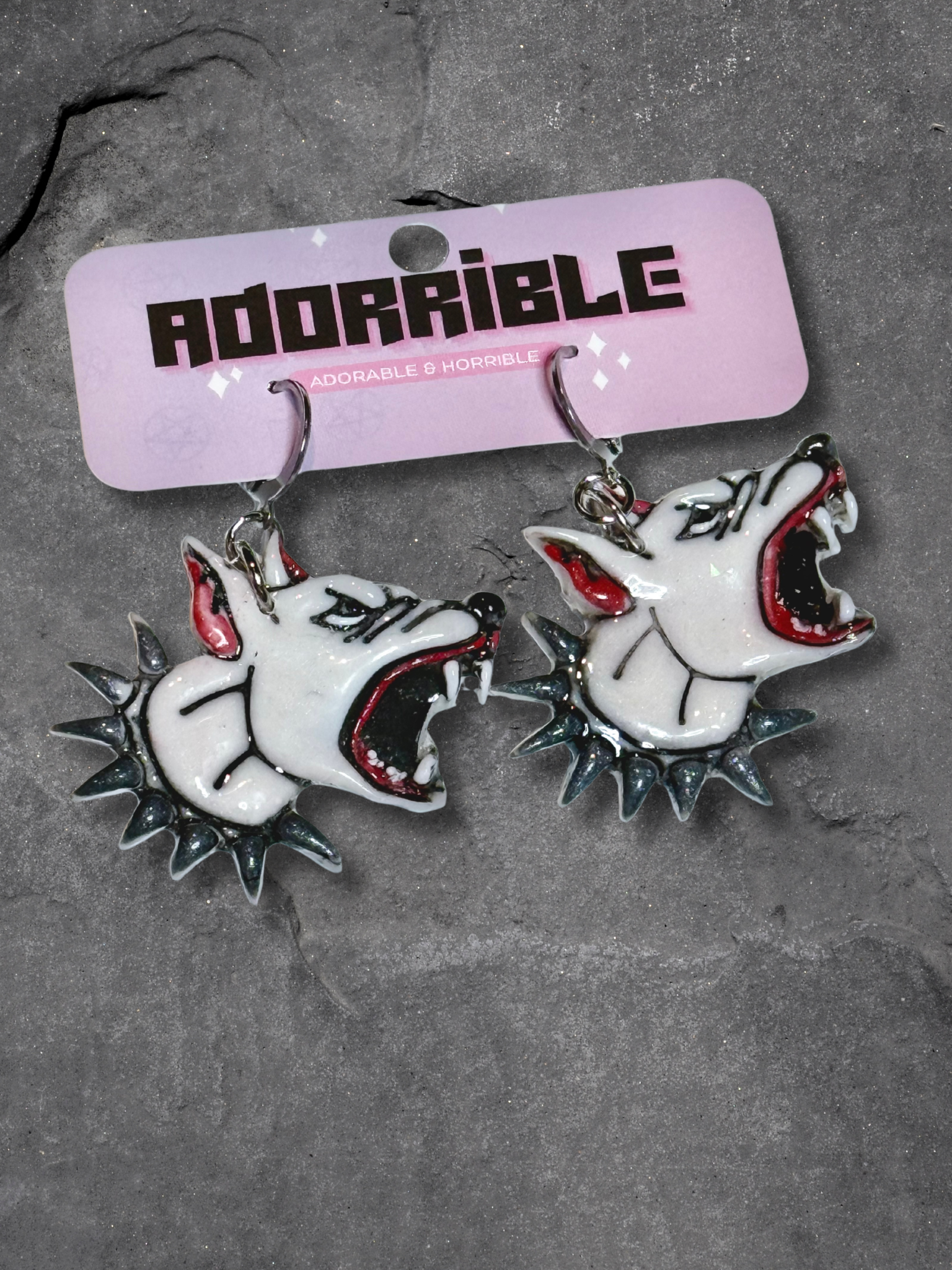 Hell Hound Earrings