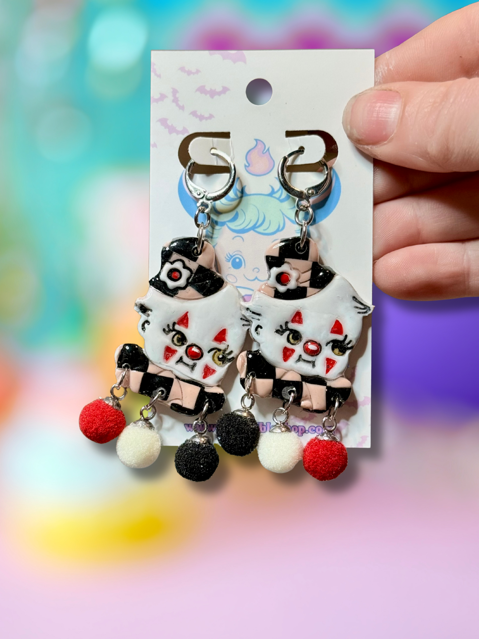 Clownin Around Earrings