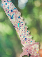 Iridescent Flake Decorative Fake Daggers - Adorrible