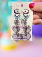 Heart Dangle Earrings