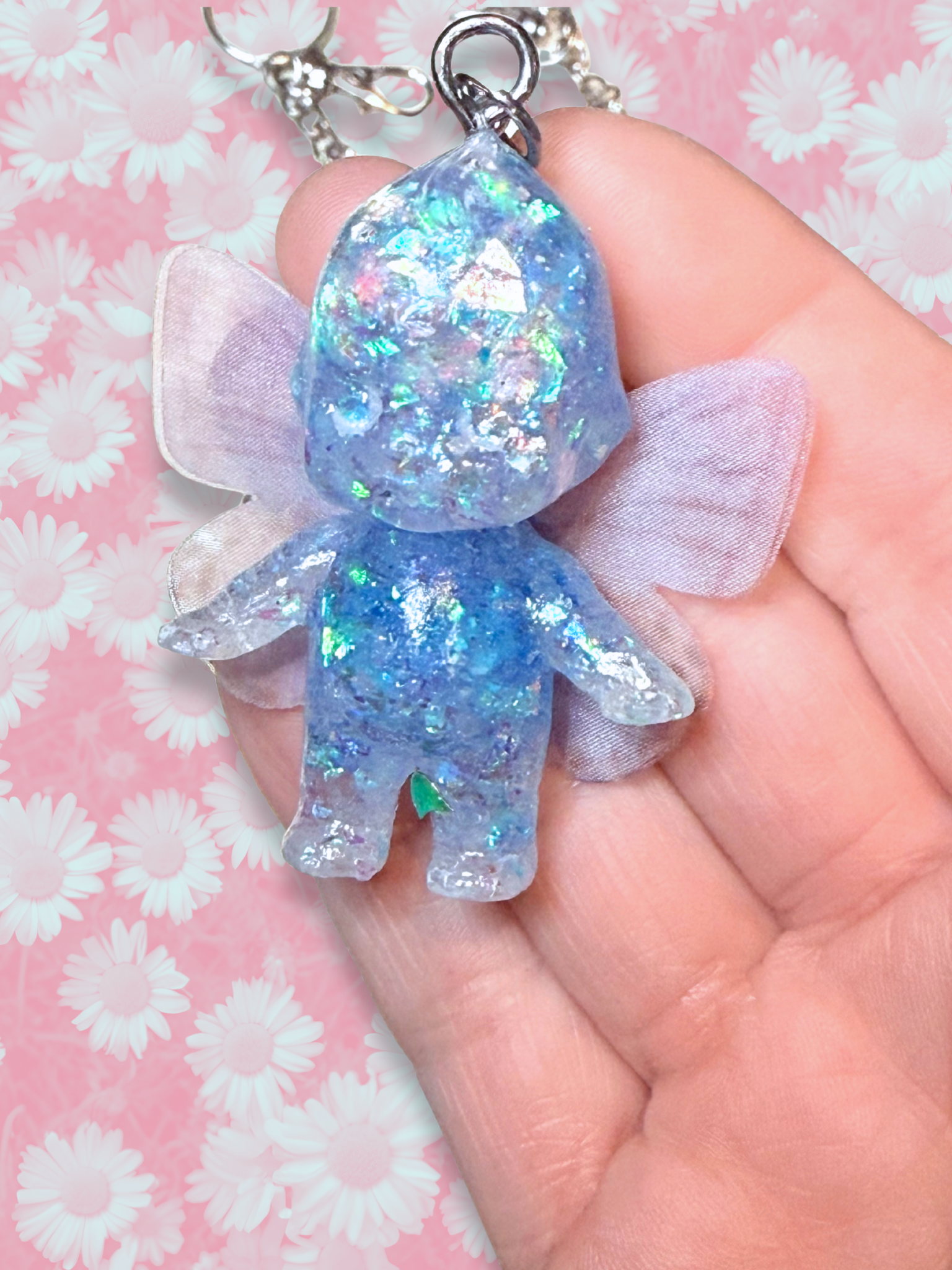 Butterfly Kewpie Keychains
