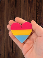 LGBTQ Pride Flag Inspired Bag Charm Keychains