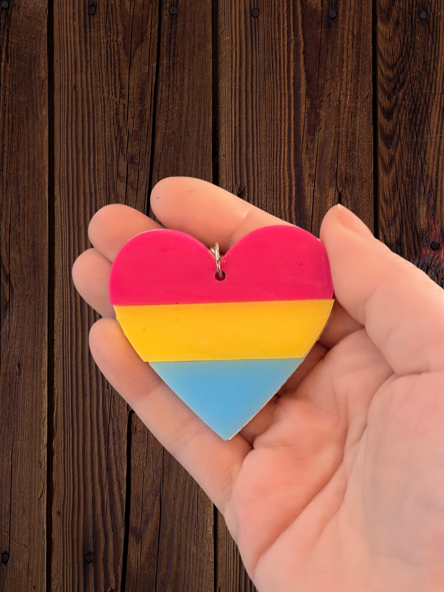 LGBTQ Pride Flag Inspired Bag Charm Keychains