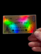 Hoe Don’t Do It Ouija Board Sticker