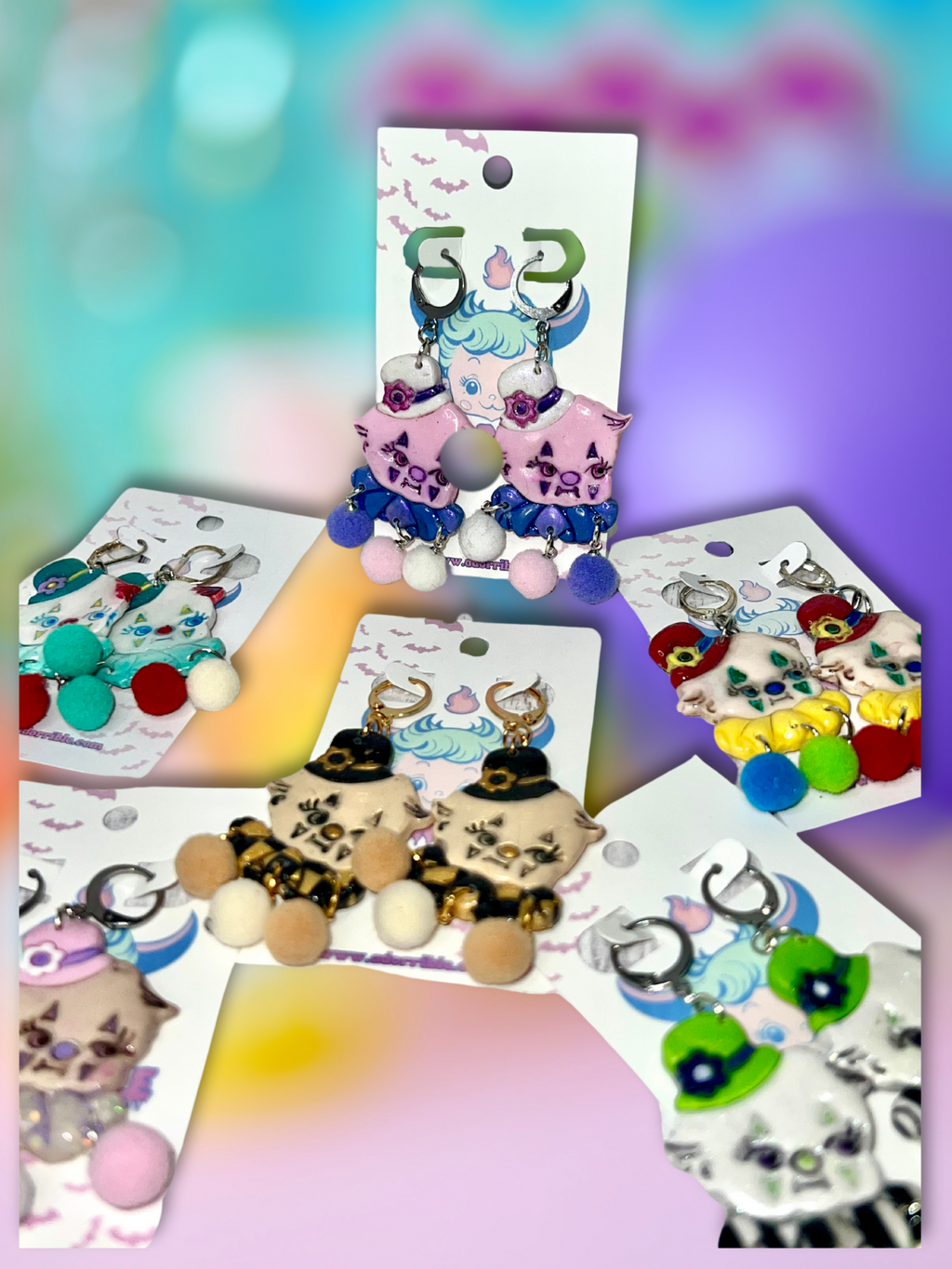 Clownin Around Earrings - Adorrible