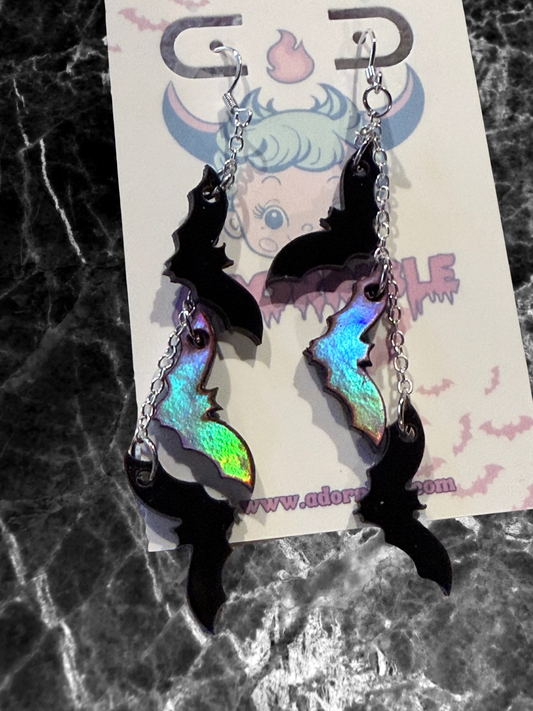 It’s Freaking Bats Hanging Earrings