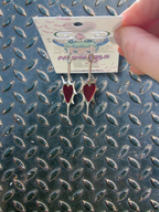 Spiky Heart Earrings - Adorrible
