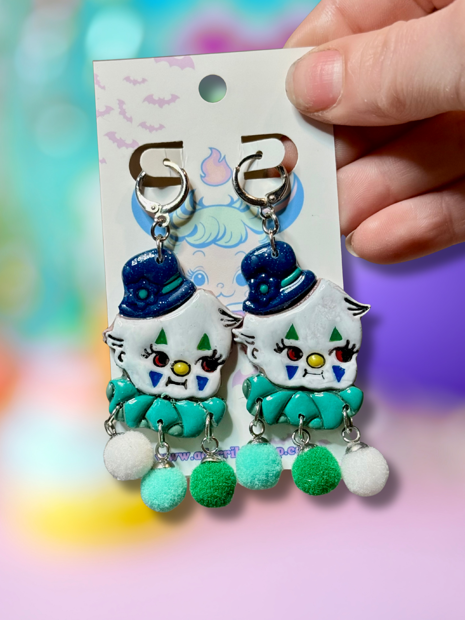 Clownin Around Earrings