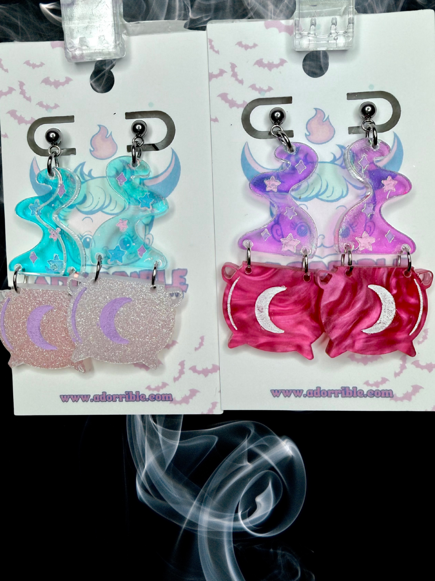 Witch’s Cauldron Earrings