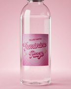 Filled With Feminine Rage Glitter Sticker
