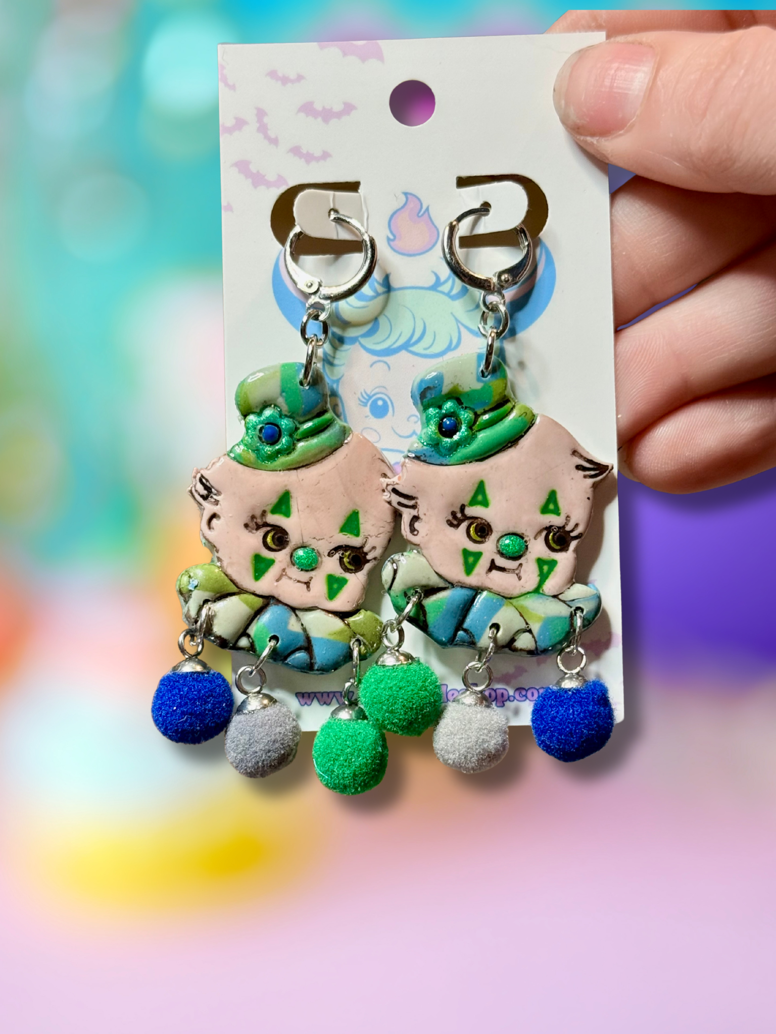 Clownin Around Earrings
