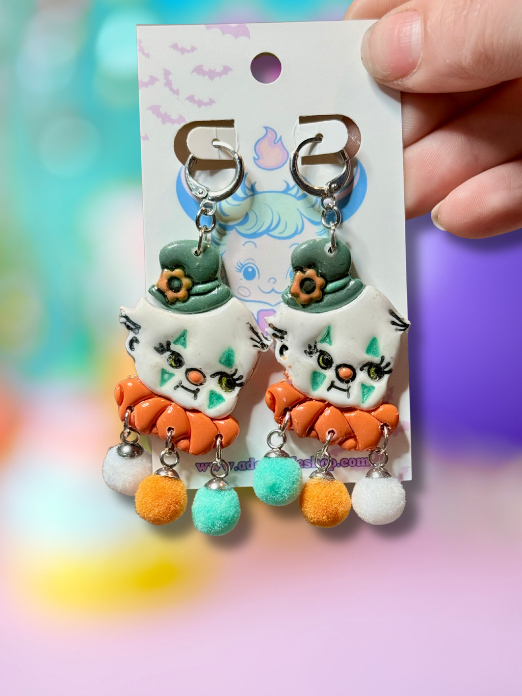 Clownin Around Earrings