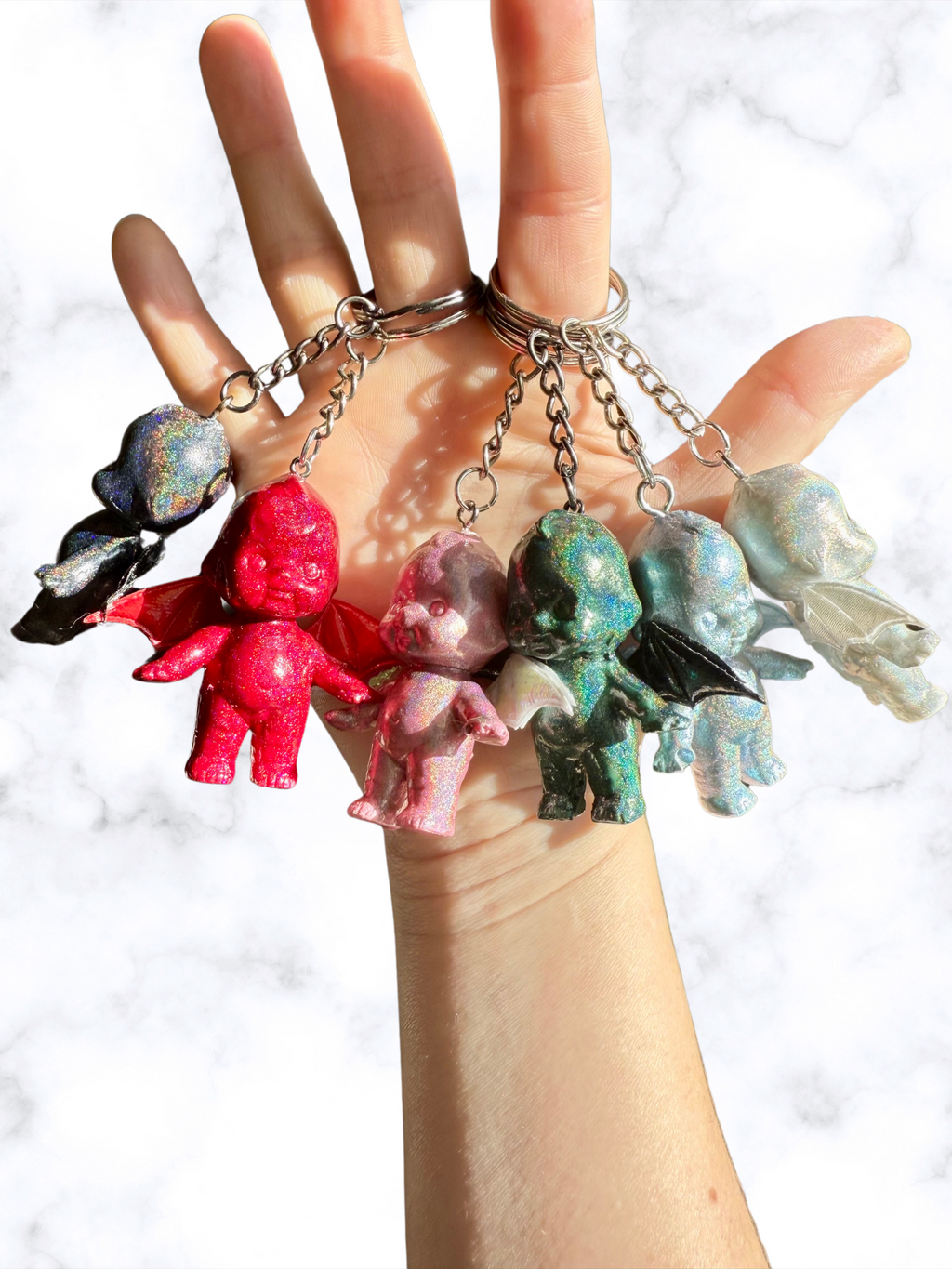 Bat Demon Keychains - Adorrible