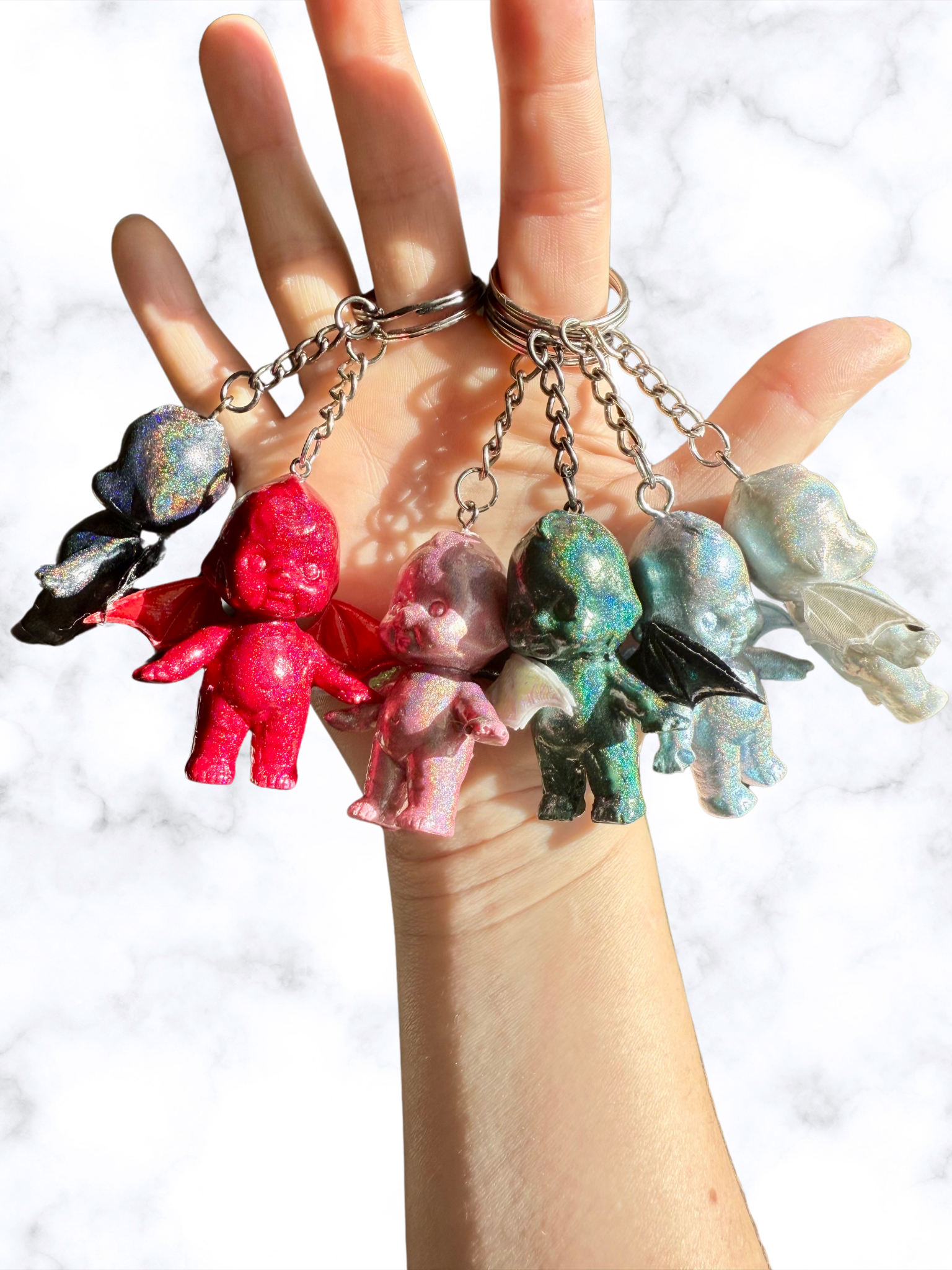 Bat Demon Keychains - Adorrible