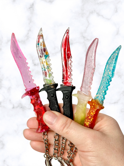 Mini Dagger Keychains