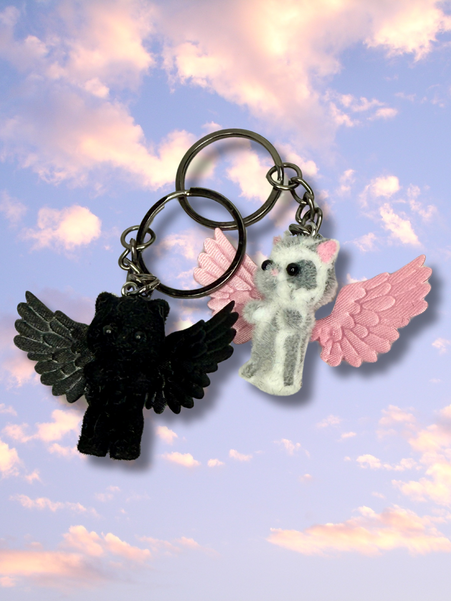 Cupid Cuties Animals with Wings Keychains - Adorrible