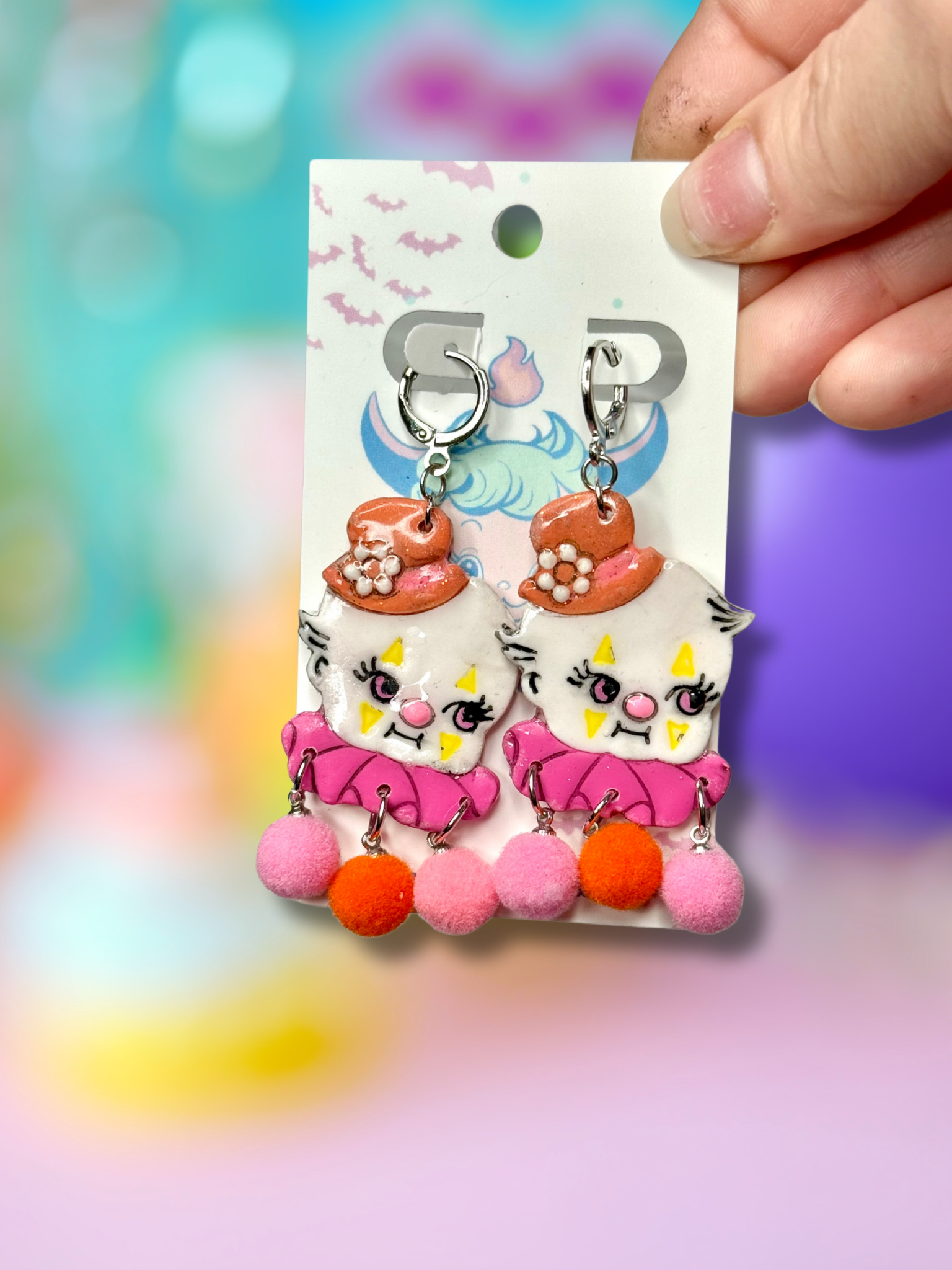 Clownin Around Earrings - Adorrible