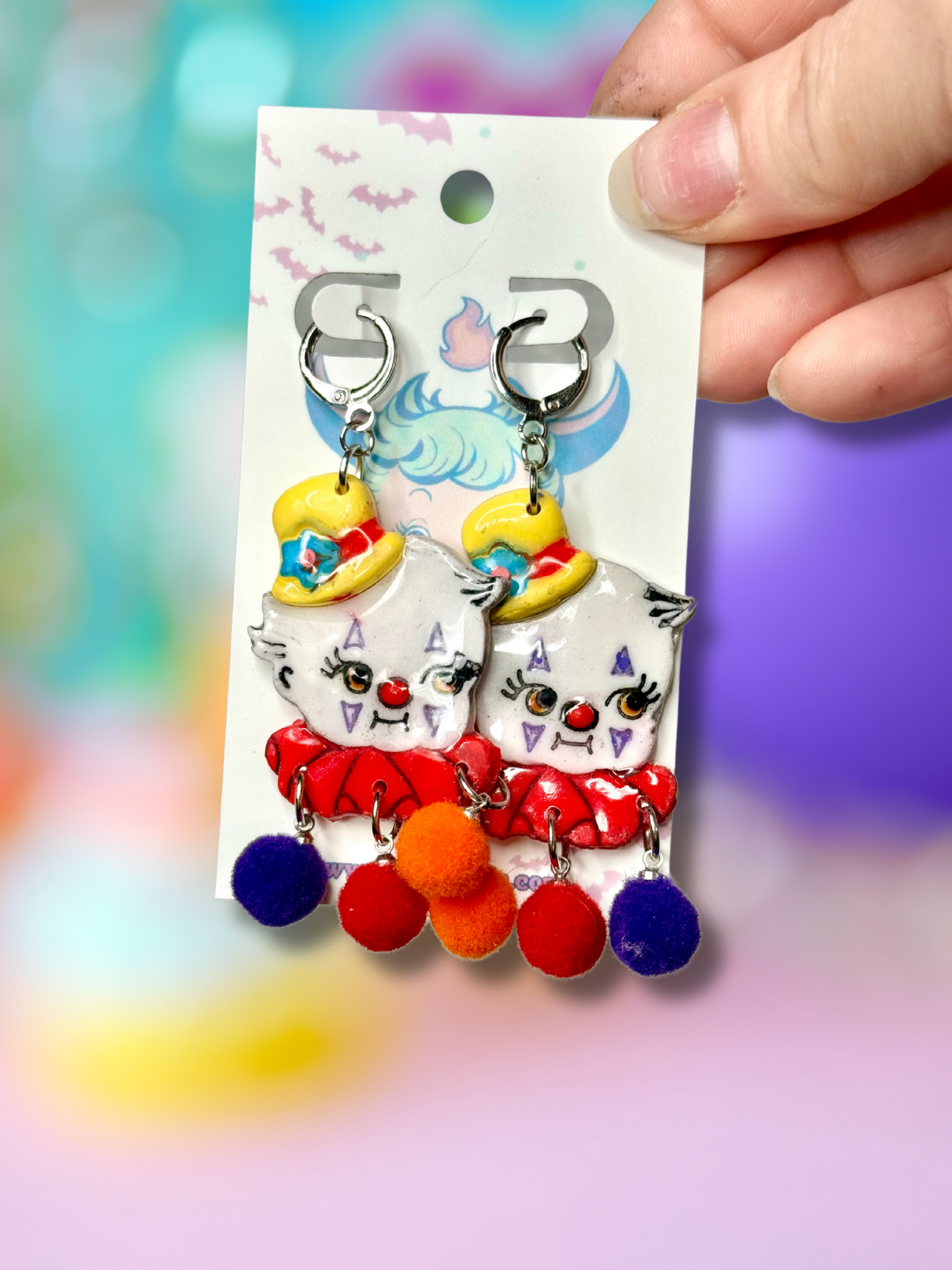Clownin Around Earrings - Adorrible