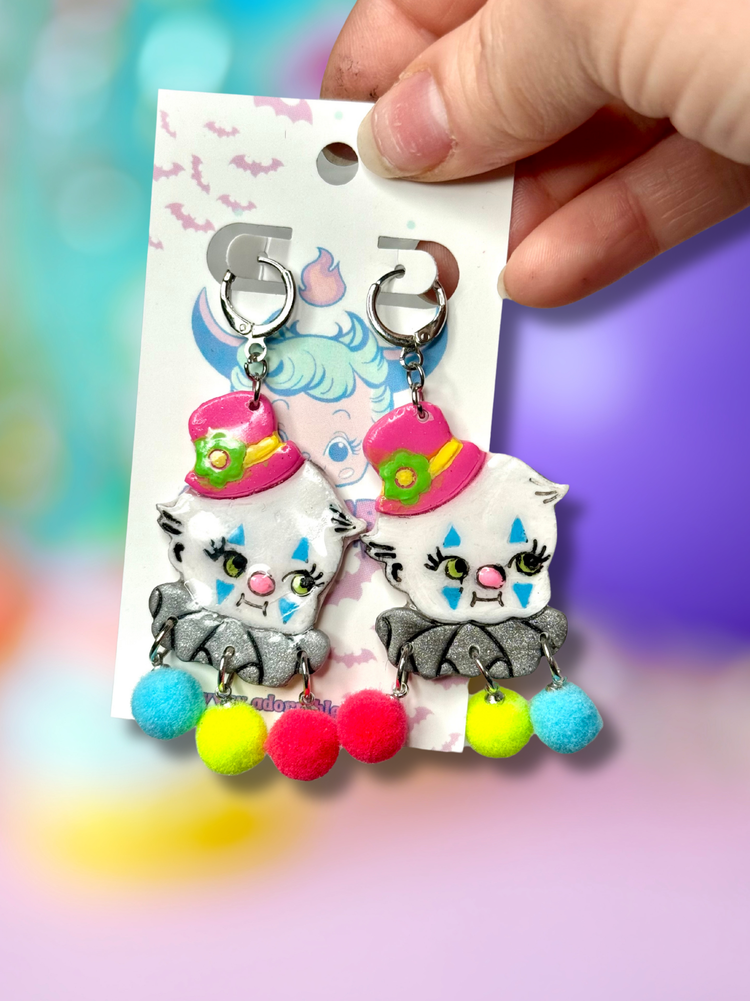 Clownin Around Earrings - Adorrible