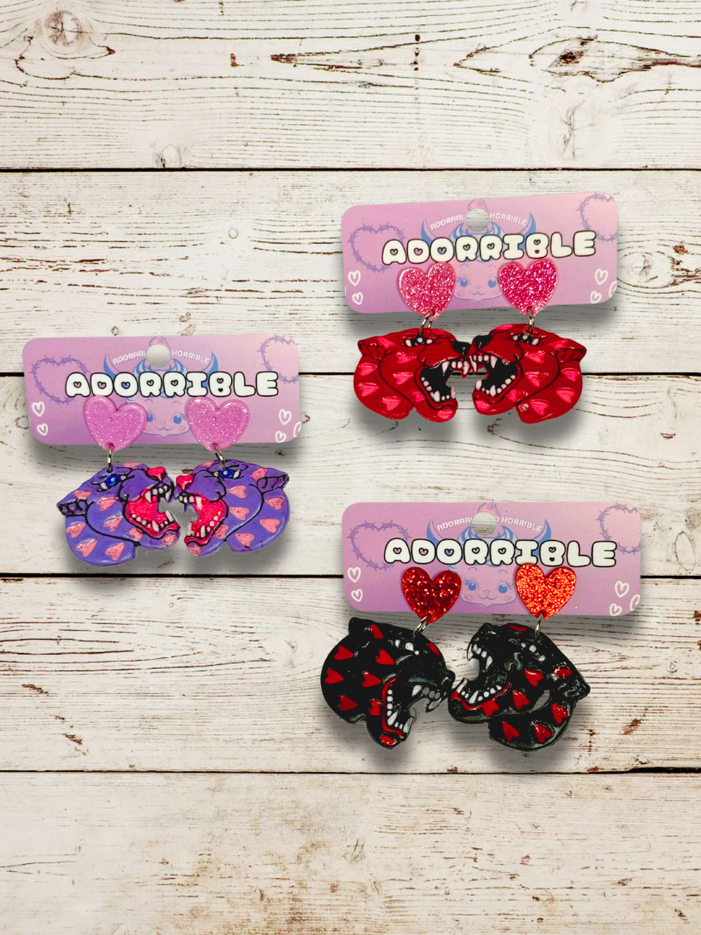 Love Panther Earrings