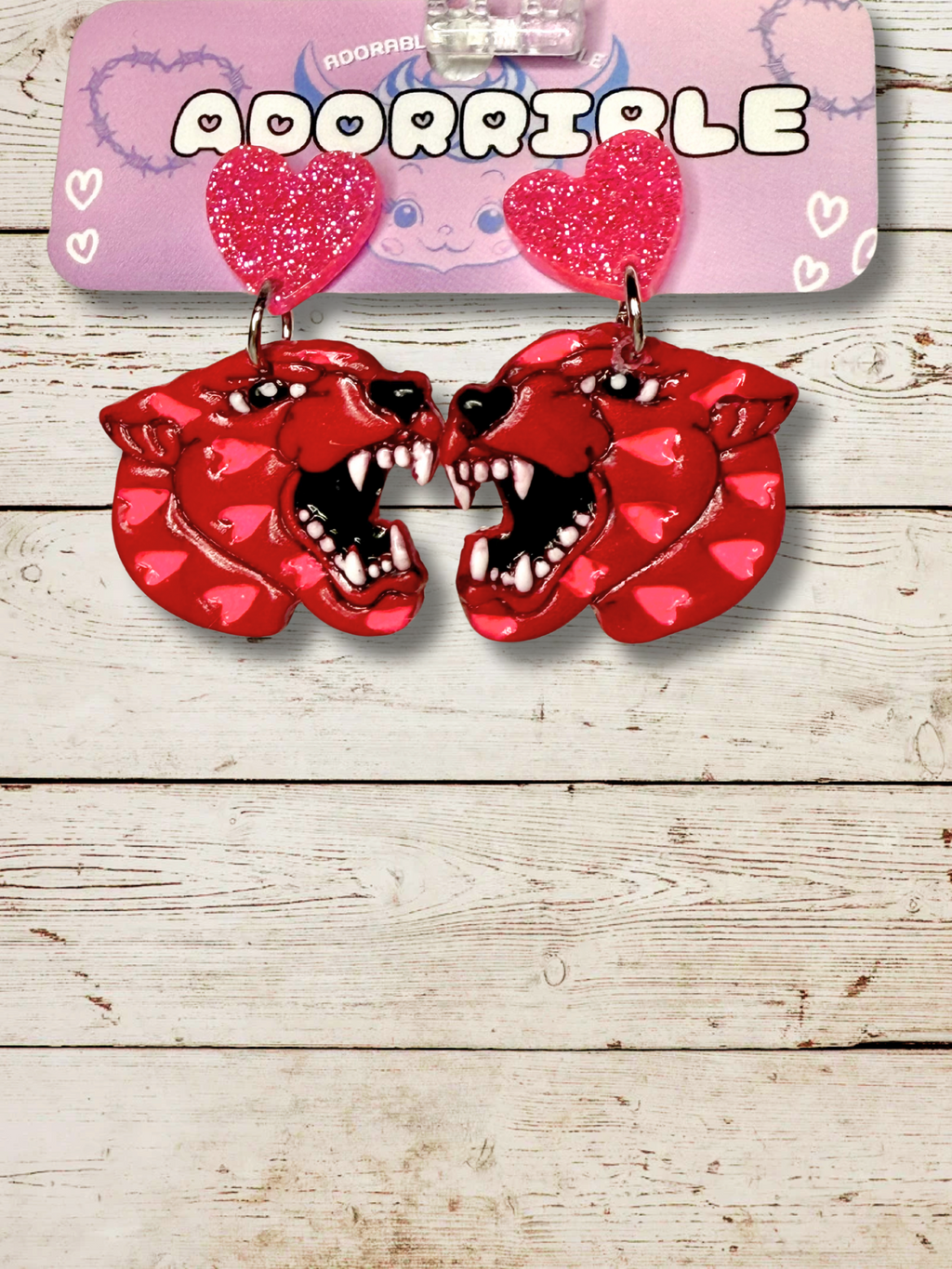 Love Panther Earrings