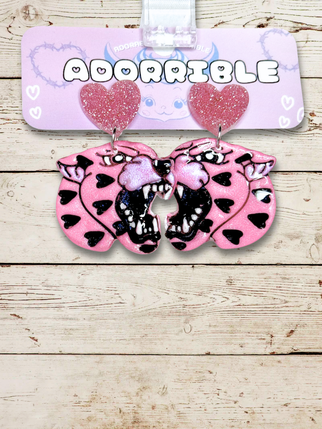 Love Panther Earrings