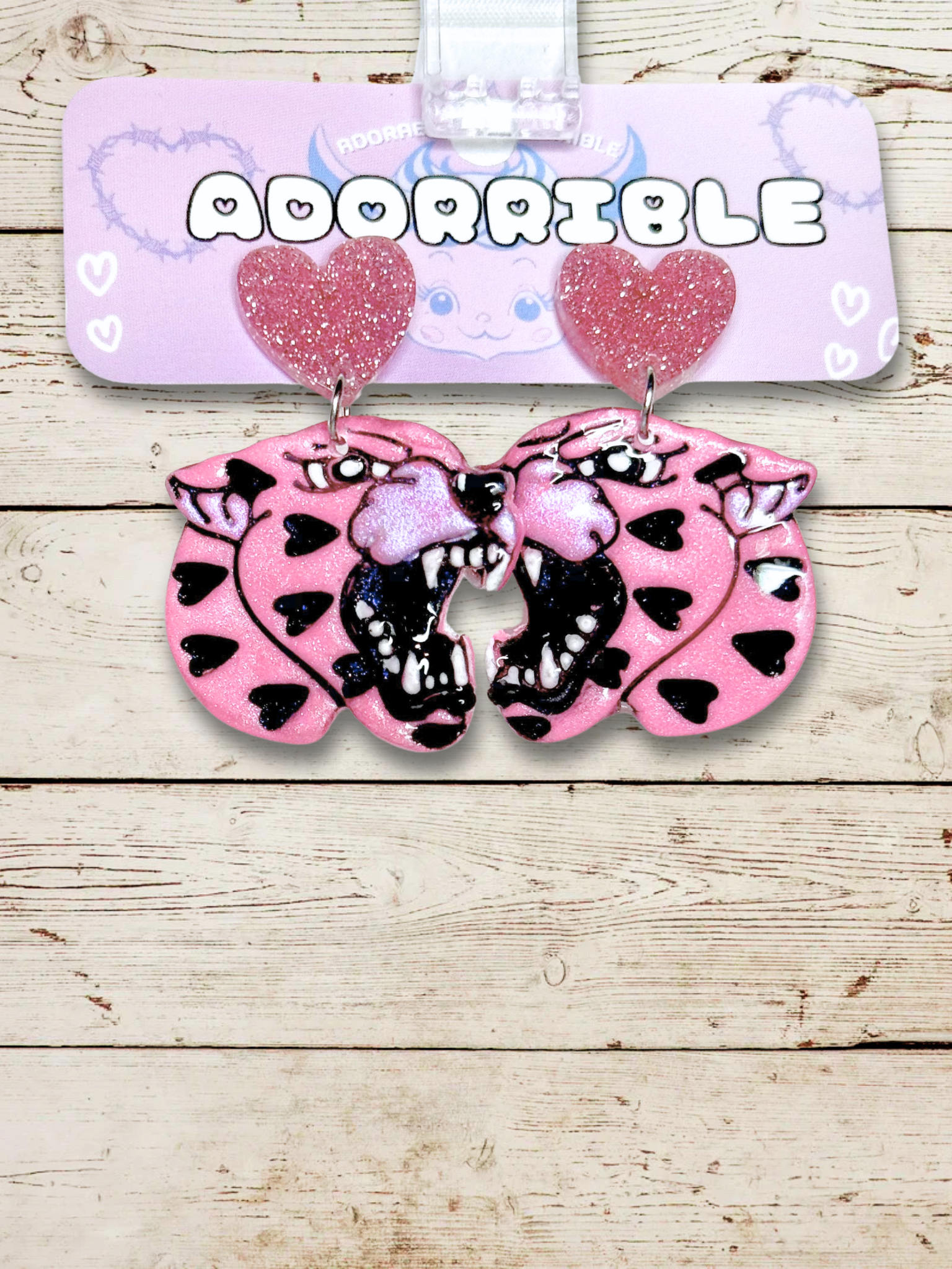 Love Panther Earrings