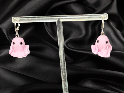 Pastel Ghost Clay Earrings
