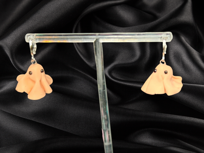 Pastel Ghost Clay Earrings