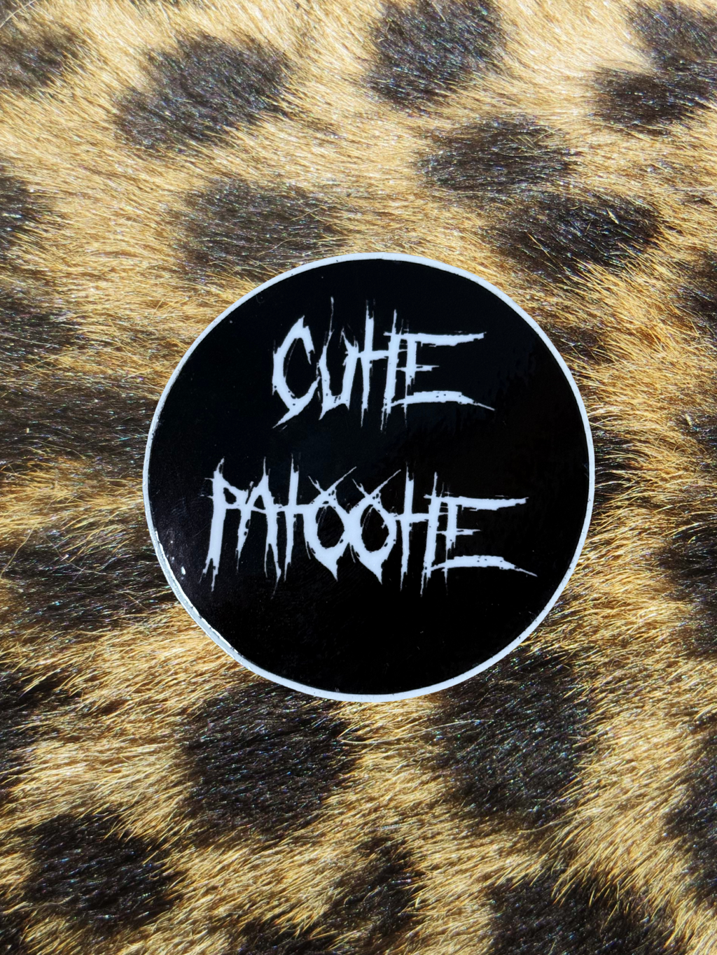 Cutie Patootie Sticker - Adorrible