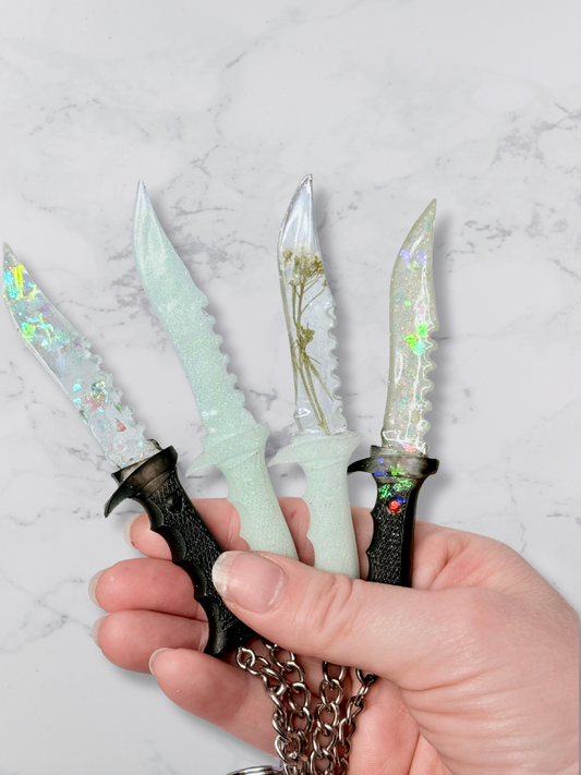 Mini Dagger Keychains