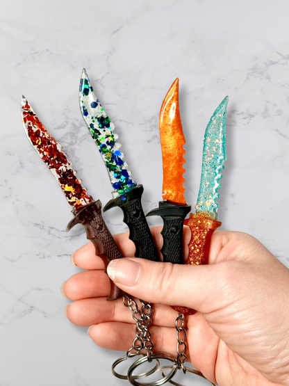 Mini Dagger Keychains