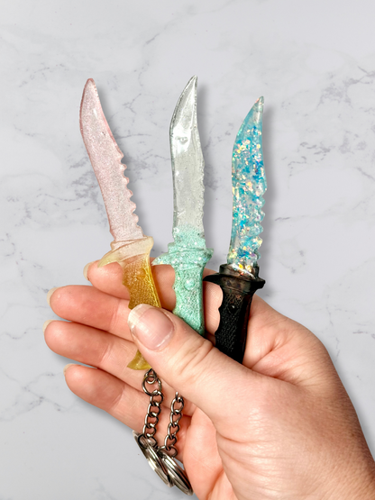 Mini Dagger Keychains