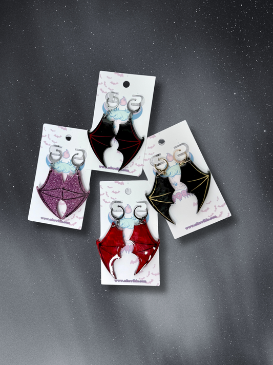 Bat Wing Earrings