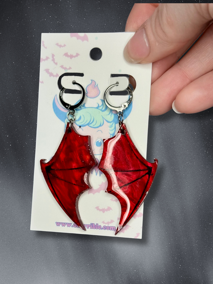 Bat Wing Earrings