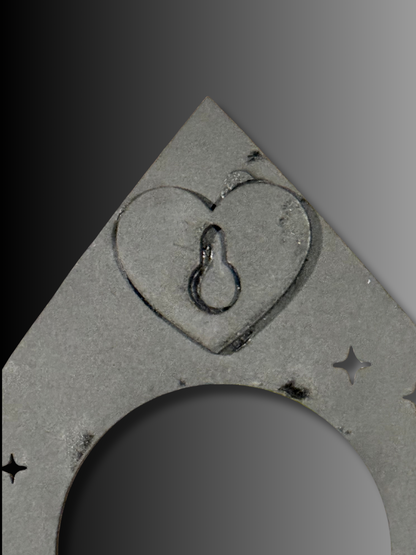 Black Ouija Goodbye Planchette Shelf