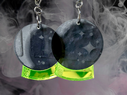 Crystal Ball Earrings