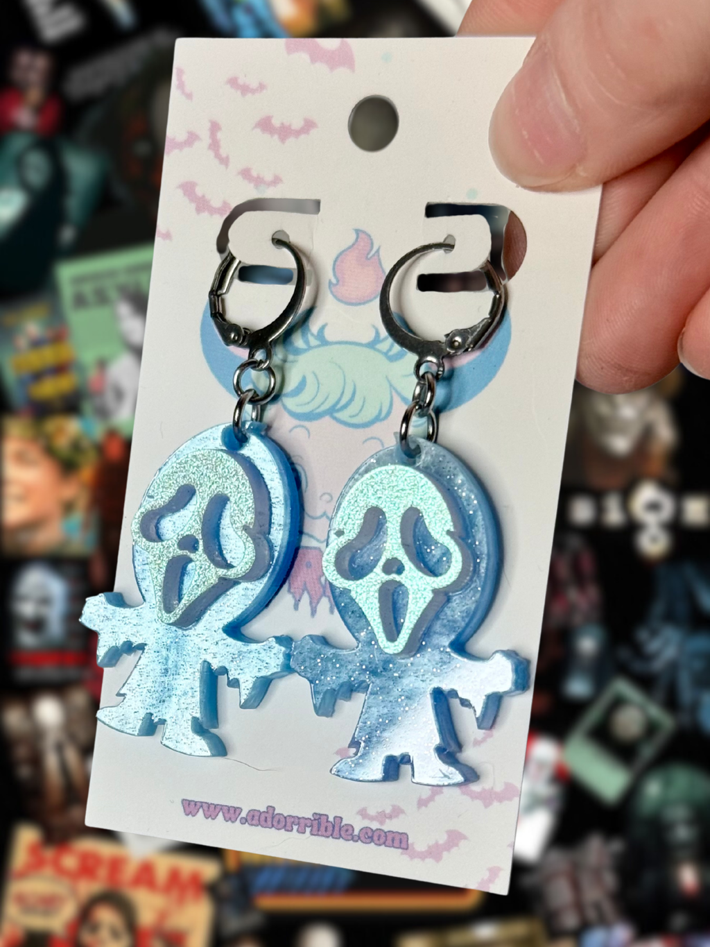 Scream for Me Ghostface Earrings - Adorrible