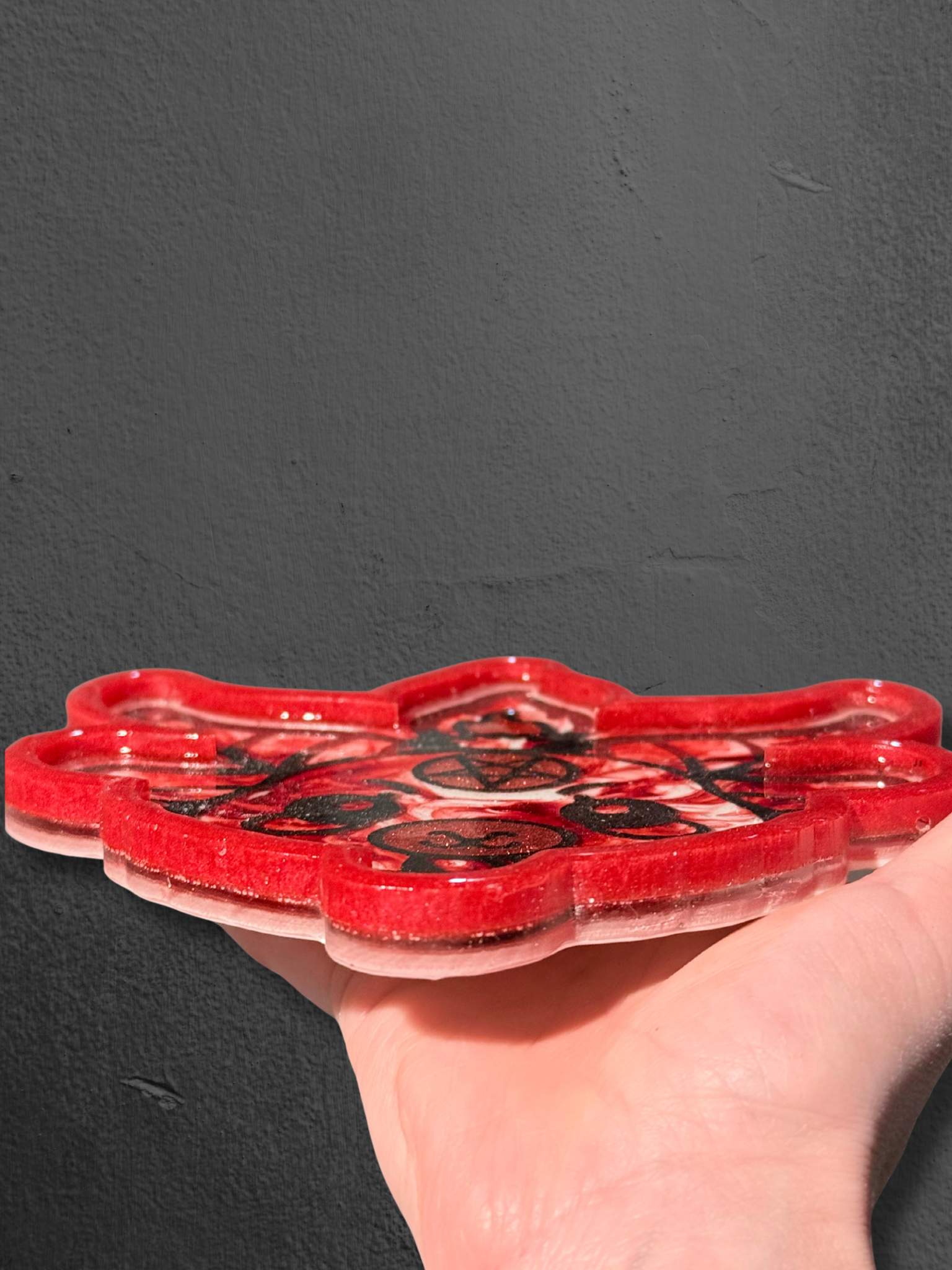 Goat Head Baphomet Tray - Adorrible