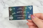 Hoe Don’t Do It Ouija Board Sticker