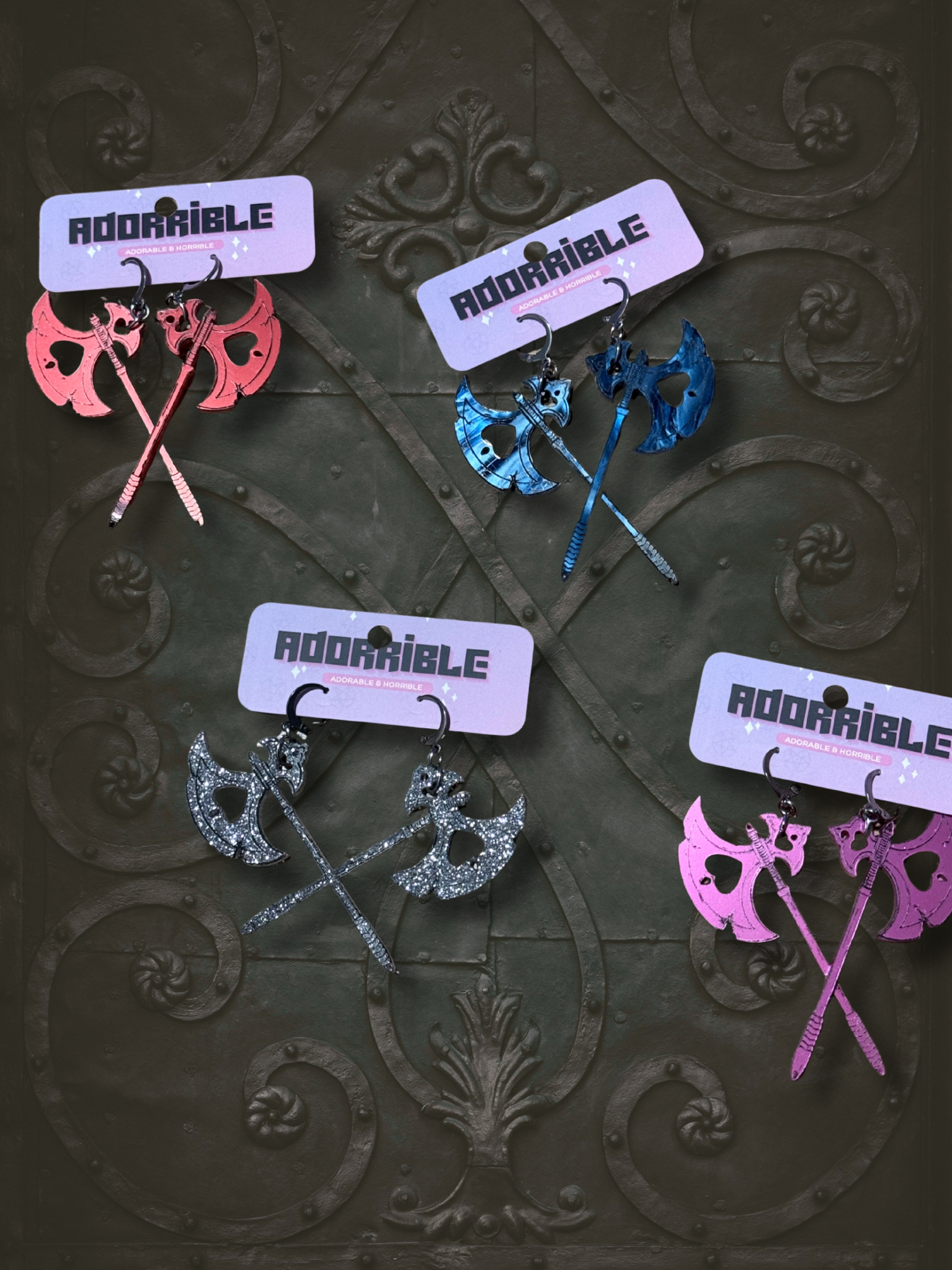 Battle Axe Baddie Earrings