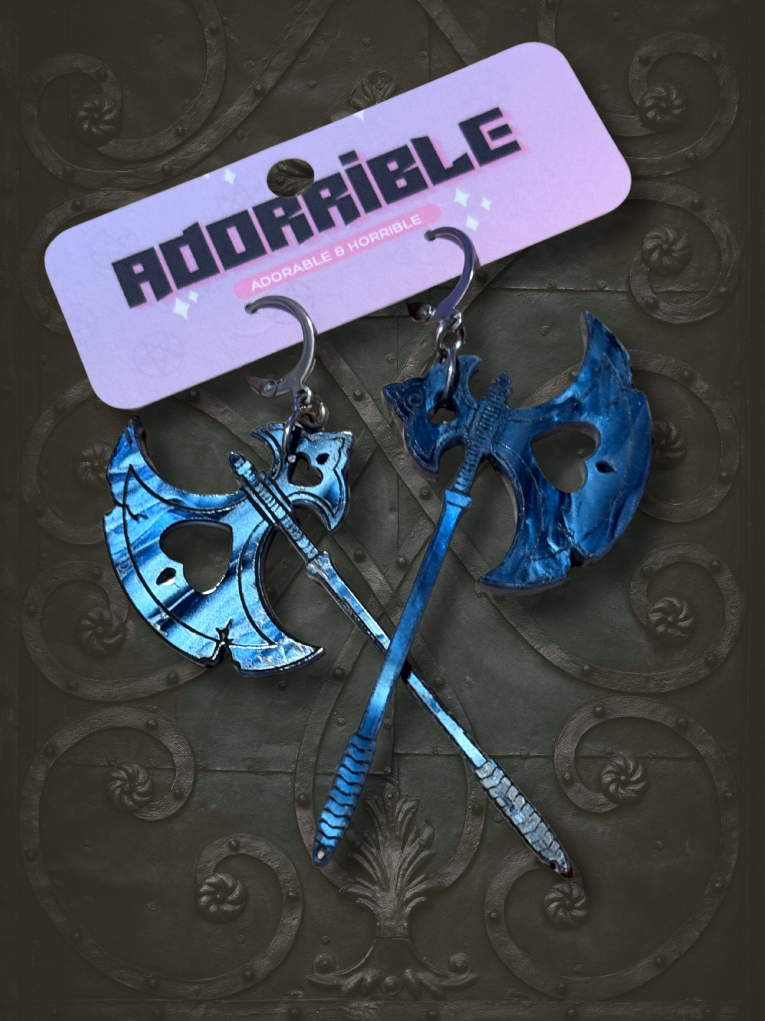 Battle Axe Baddie Earrings