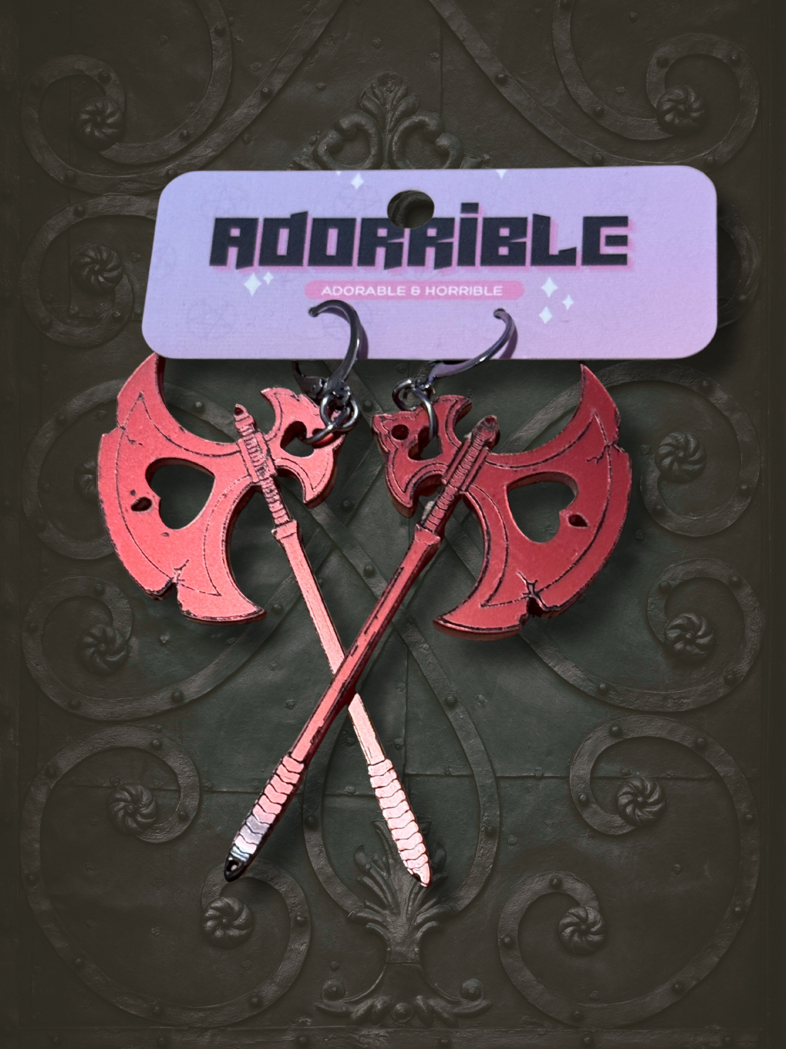 Battle Axe Baddie Earrings